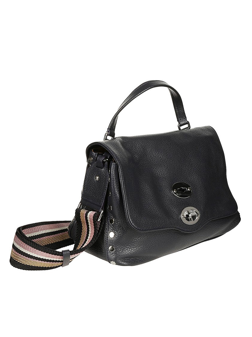 Zanellato Dark Navy Postina Daily Shoulder Bag