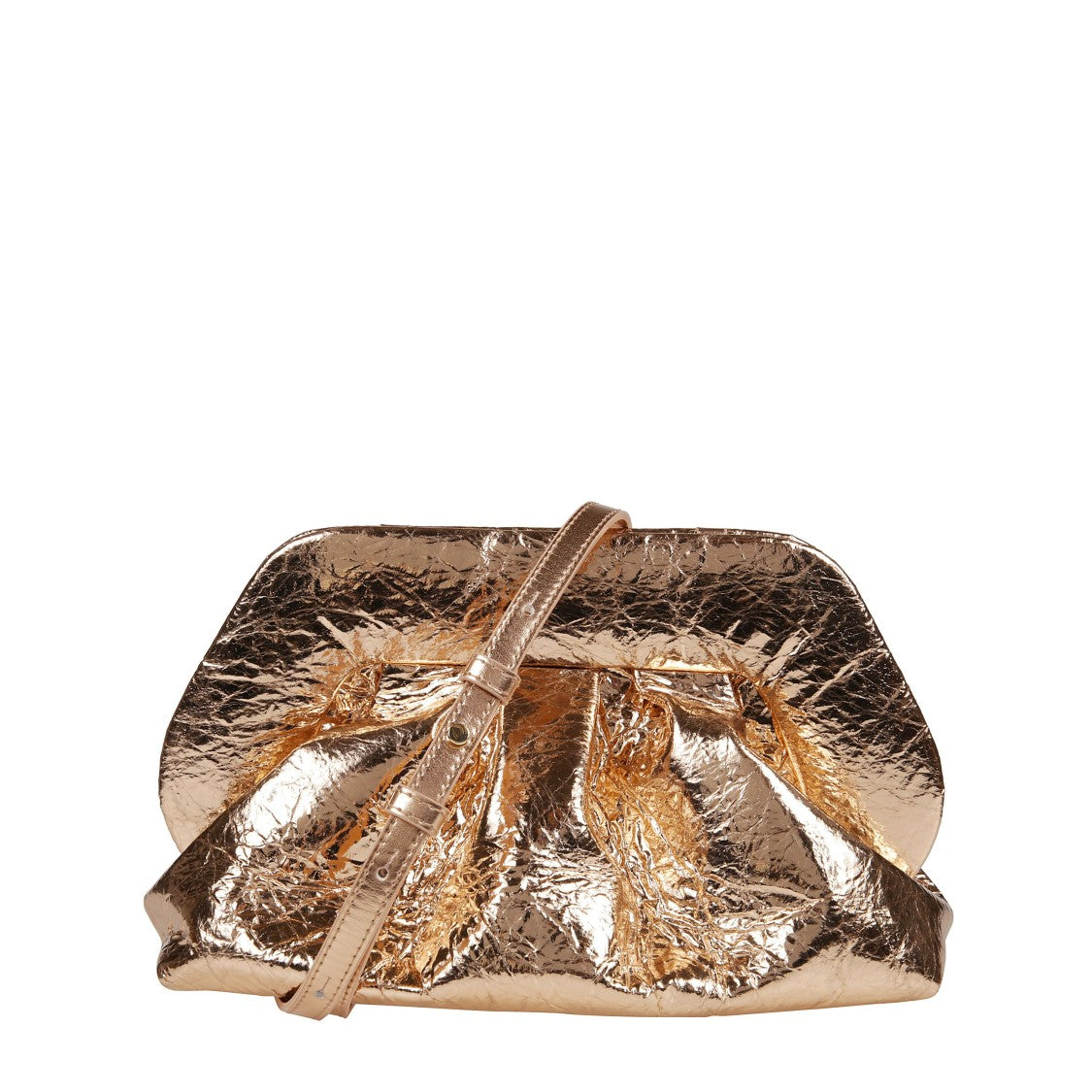 Themoirè Rose Gold Pineapple Bag