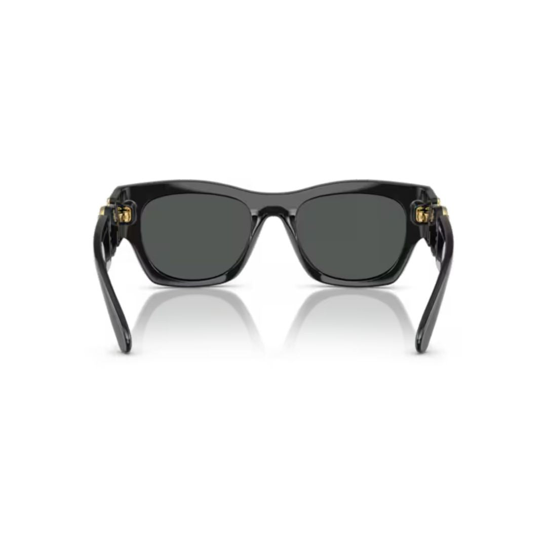 Versace 0Ve4479u Rectangular Black Frame Sunglasses
