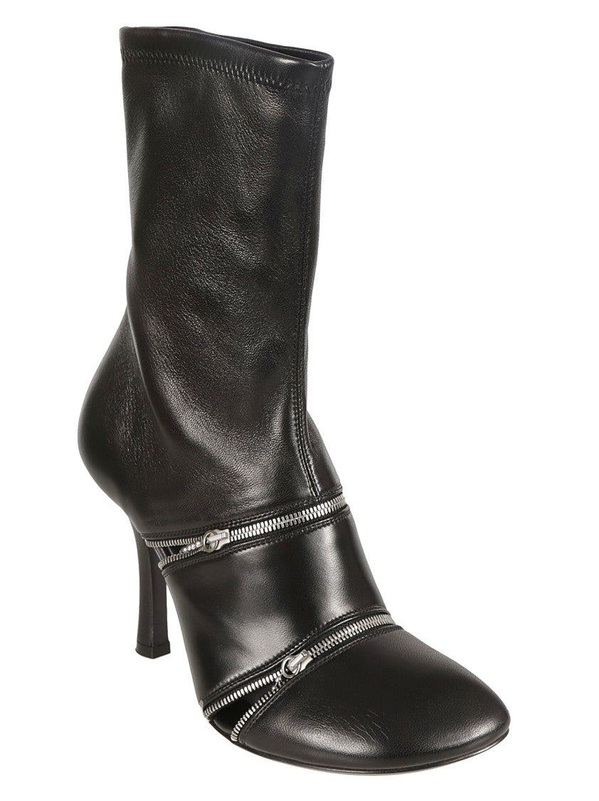 Burberry Fitted Ankle Boots