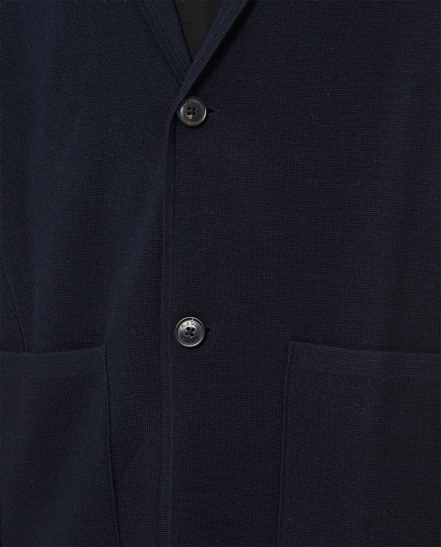 Paul Smith Blue Single-Breasted Jacket