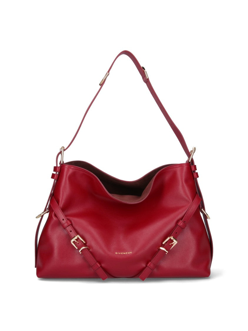 Givenchy Voyou Shoulder Bag Medium – Red