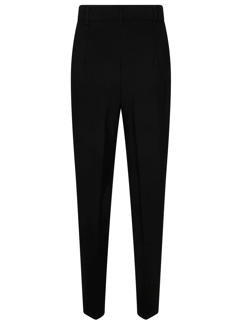 Max Mara Tapered Black Tailored Pants