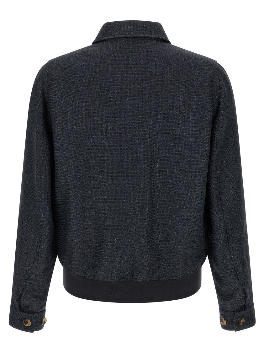 Brunello Cucinelli Linen Blend Jacket
