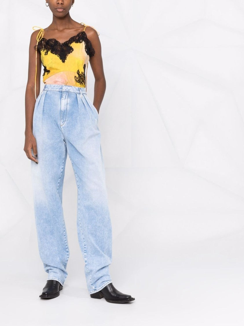 Dsquared2 High-Waisted Boxy Jeans