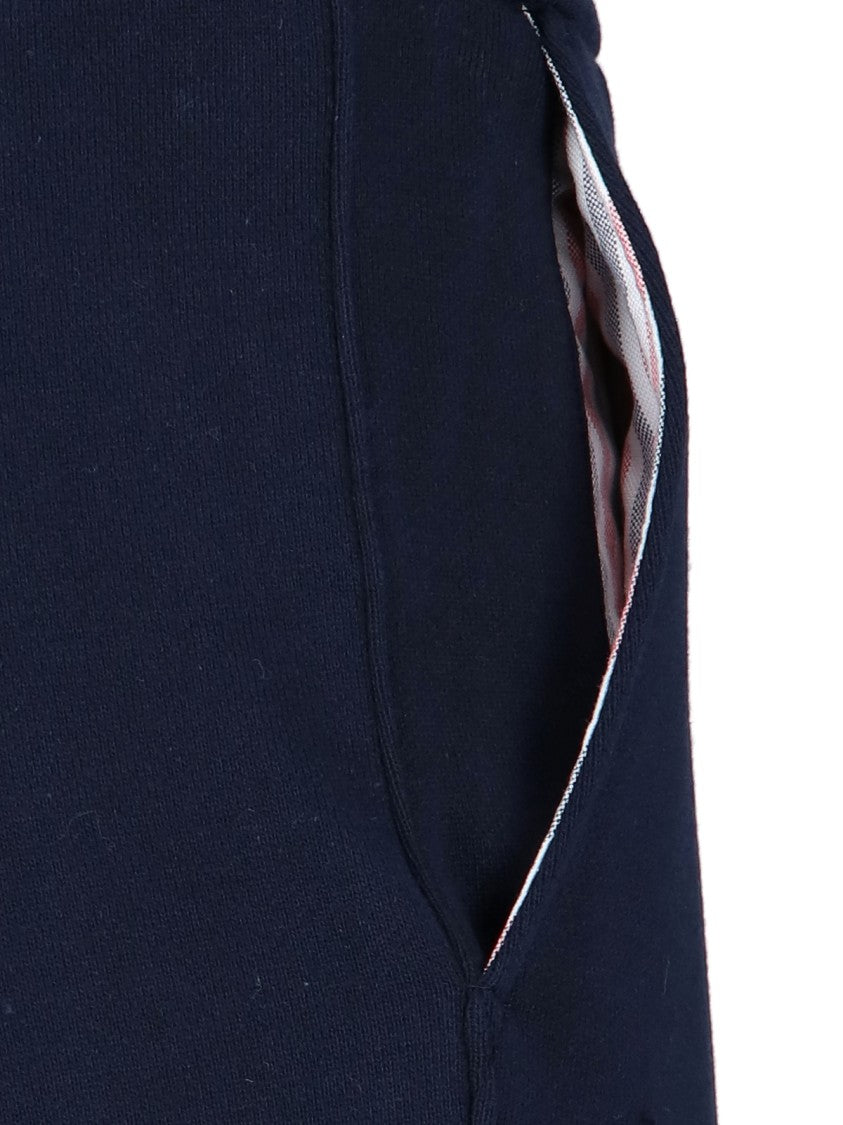 Thom Browne "4-Bar" Tracksuit Bottoms – Blue