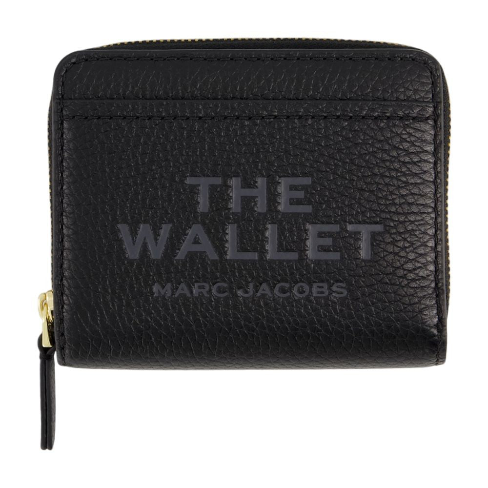 Marc Jacobs The Mini Compact Wallet - Leather - Black