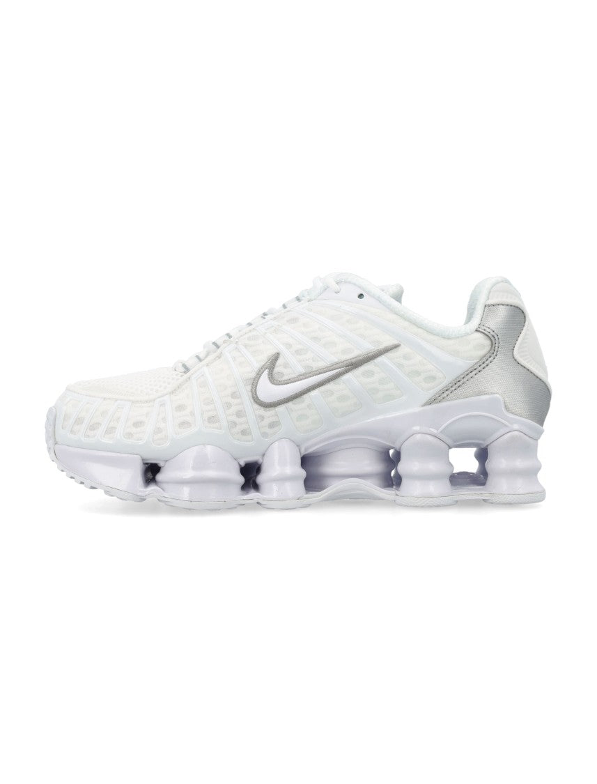 Nike White Shox Synthetic Sneakers