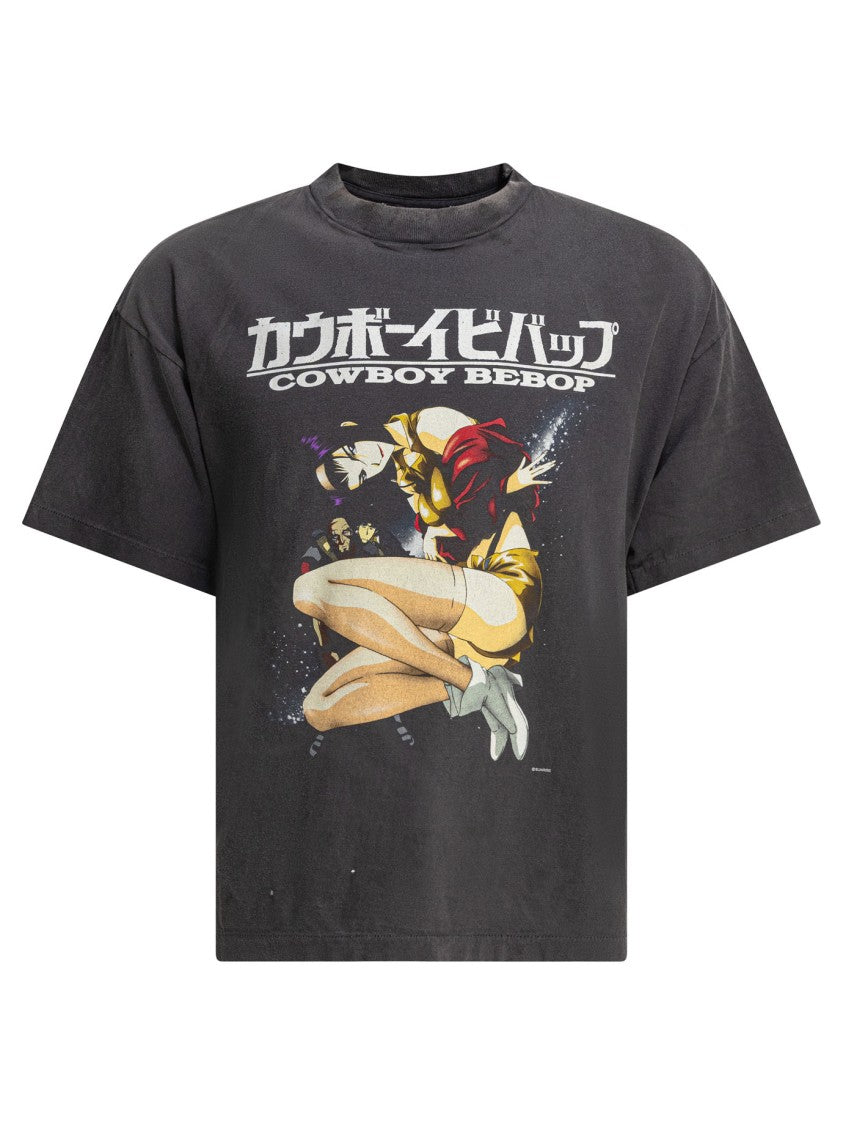 Saint Mxxxxxx Graphic Print T-Shirt With Relaxed Fit