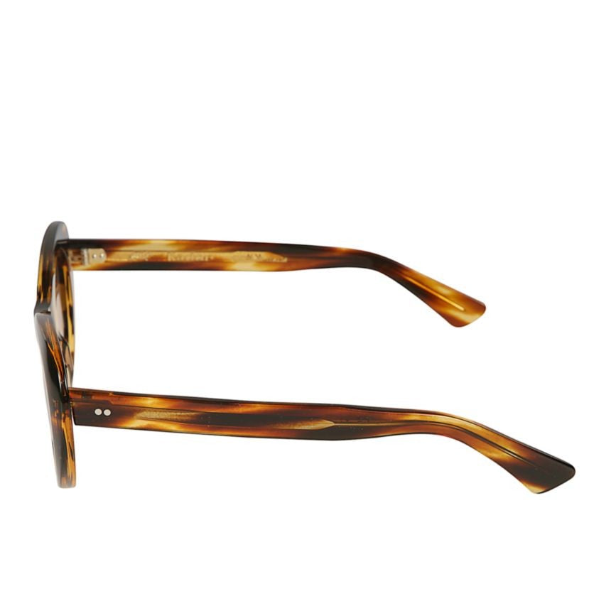 Kador Capri Rounded Cat-Eye Tortoiseshell Sunglasses With Curved Arms