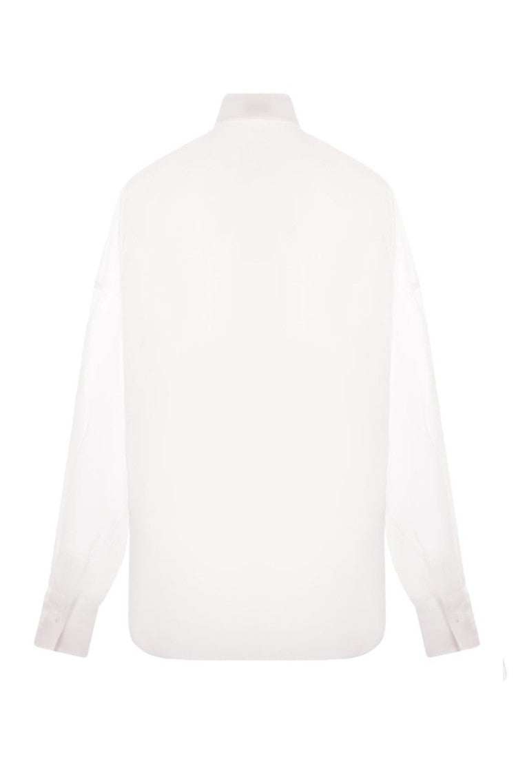 Brunello Cucinelli Long Sleeve White Shirt