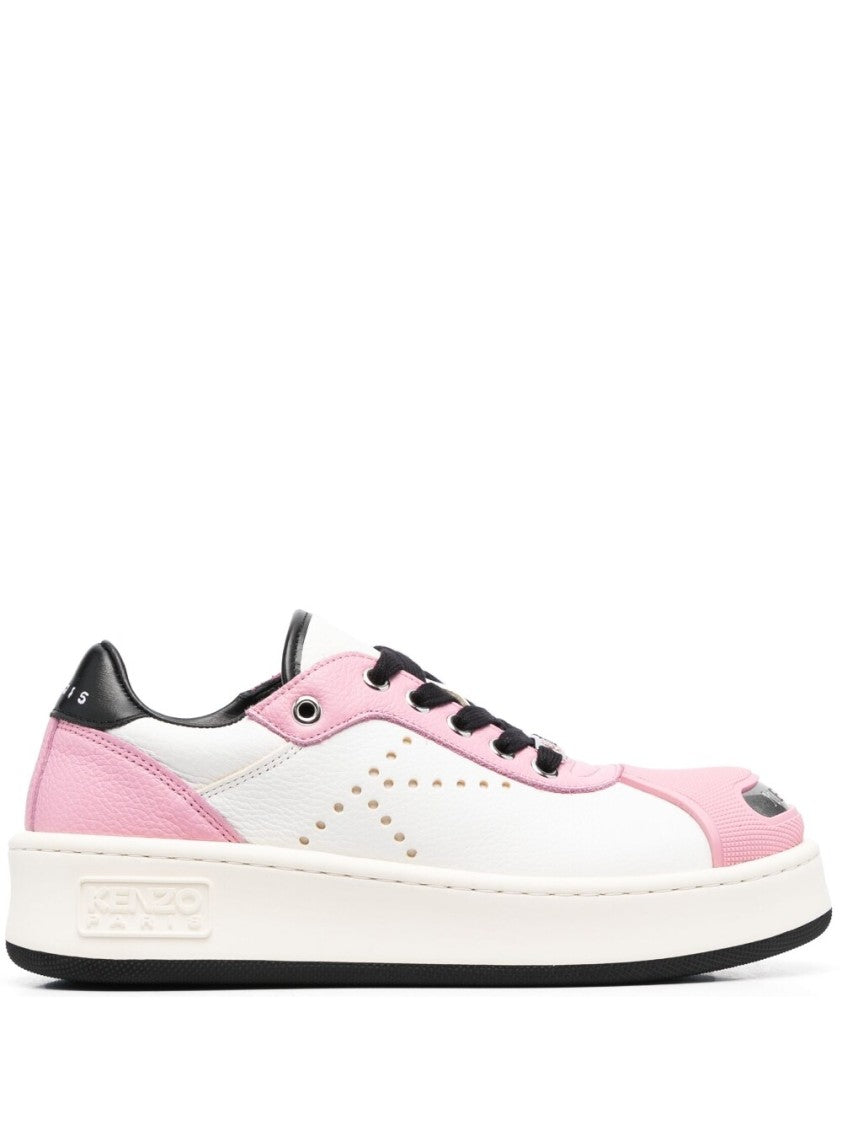 Kenzo Contrasting Toecap Low-Top Sneakers