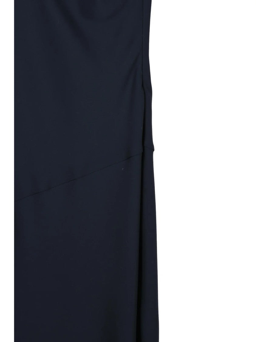 Courrèges Asymmetric Mini Dress With Dynamic Multicolor Pattern