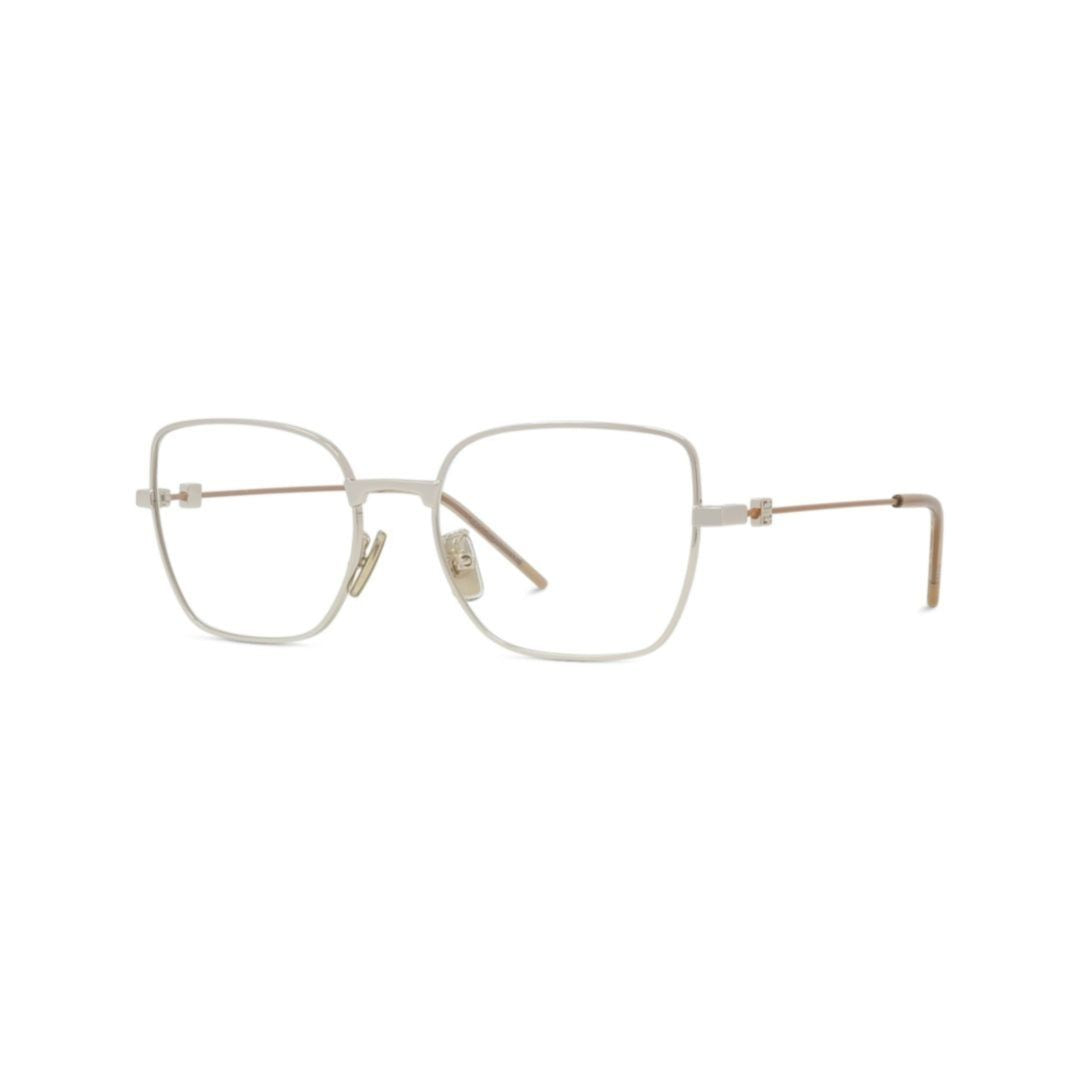 Givenchy Gv50085u Minimalist Square Frame Eyeglasses With Adjustable Nose Pads