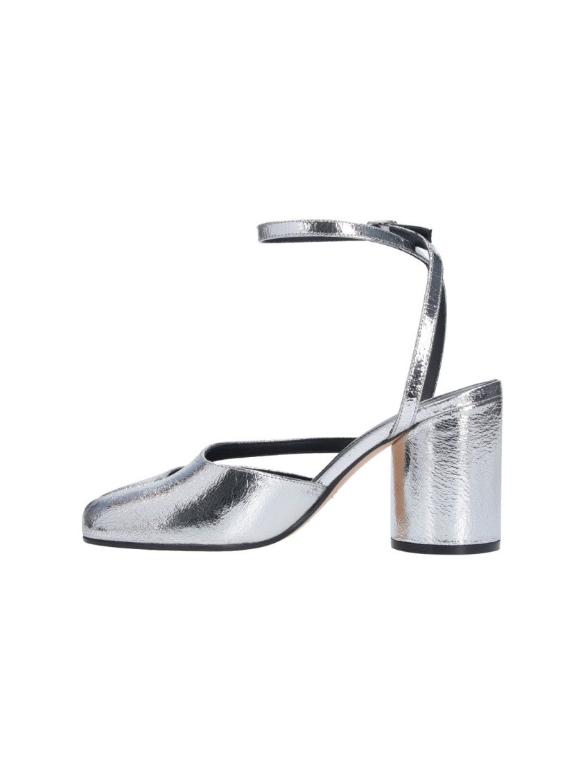 Maison Margiela Silver Tabi Pumps