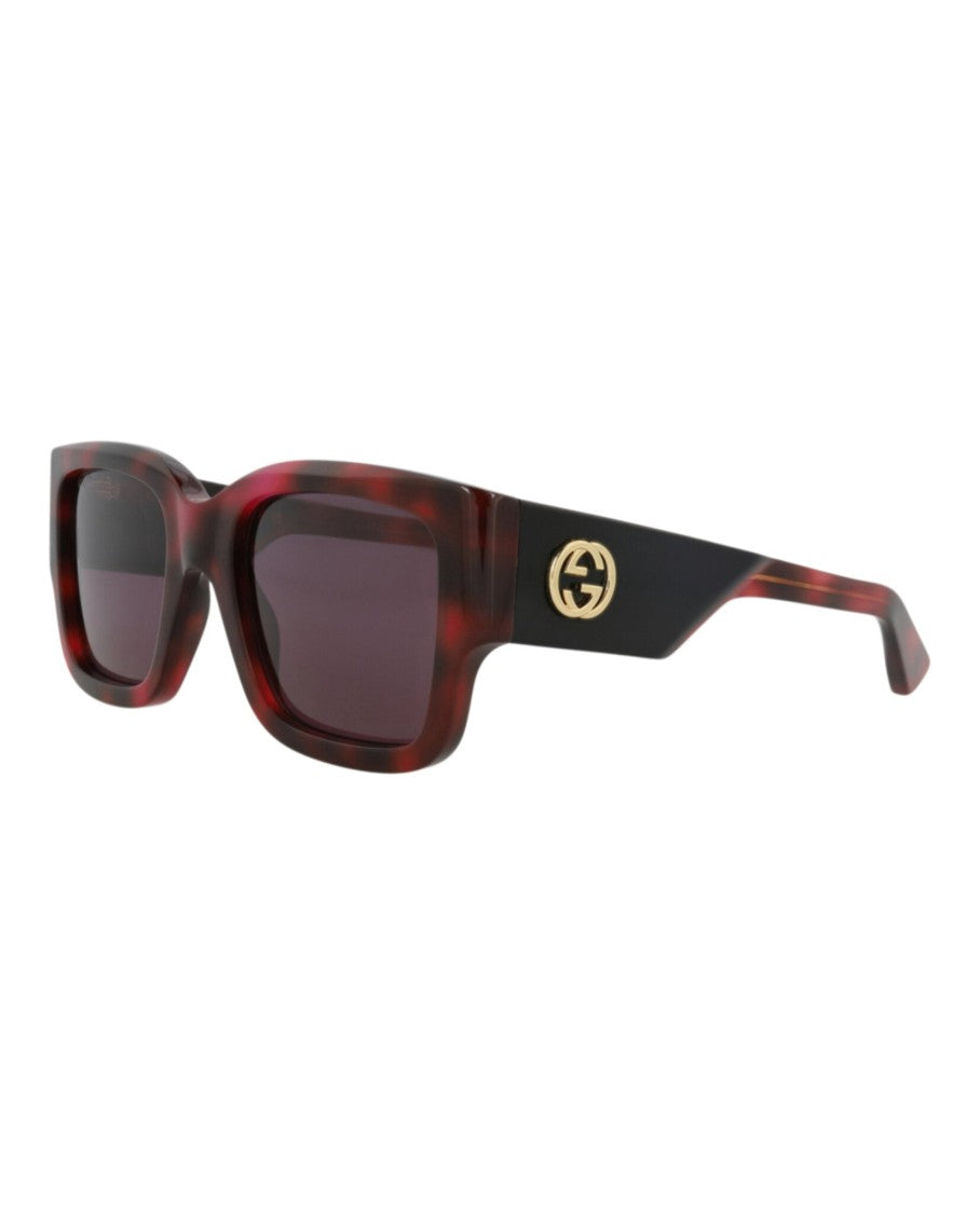 Gucci Square-Frame Recycled Acetate Sunglasses