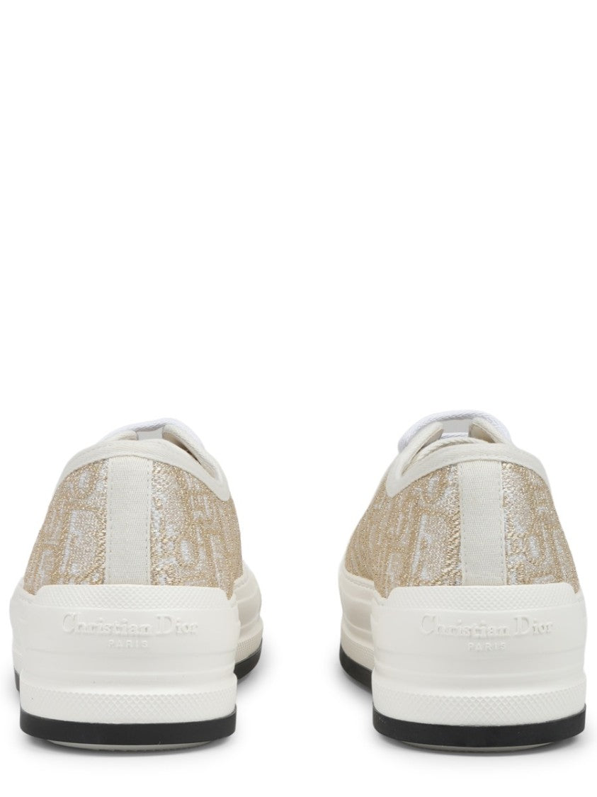 Dior Low-Top Logo Canvas Sneakers