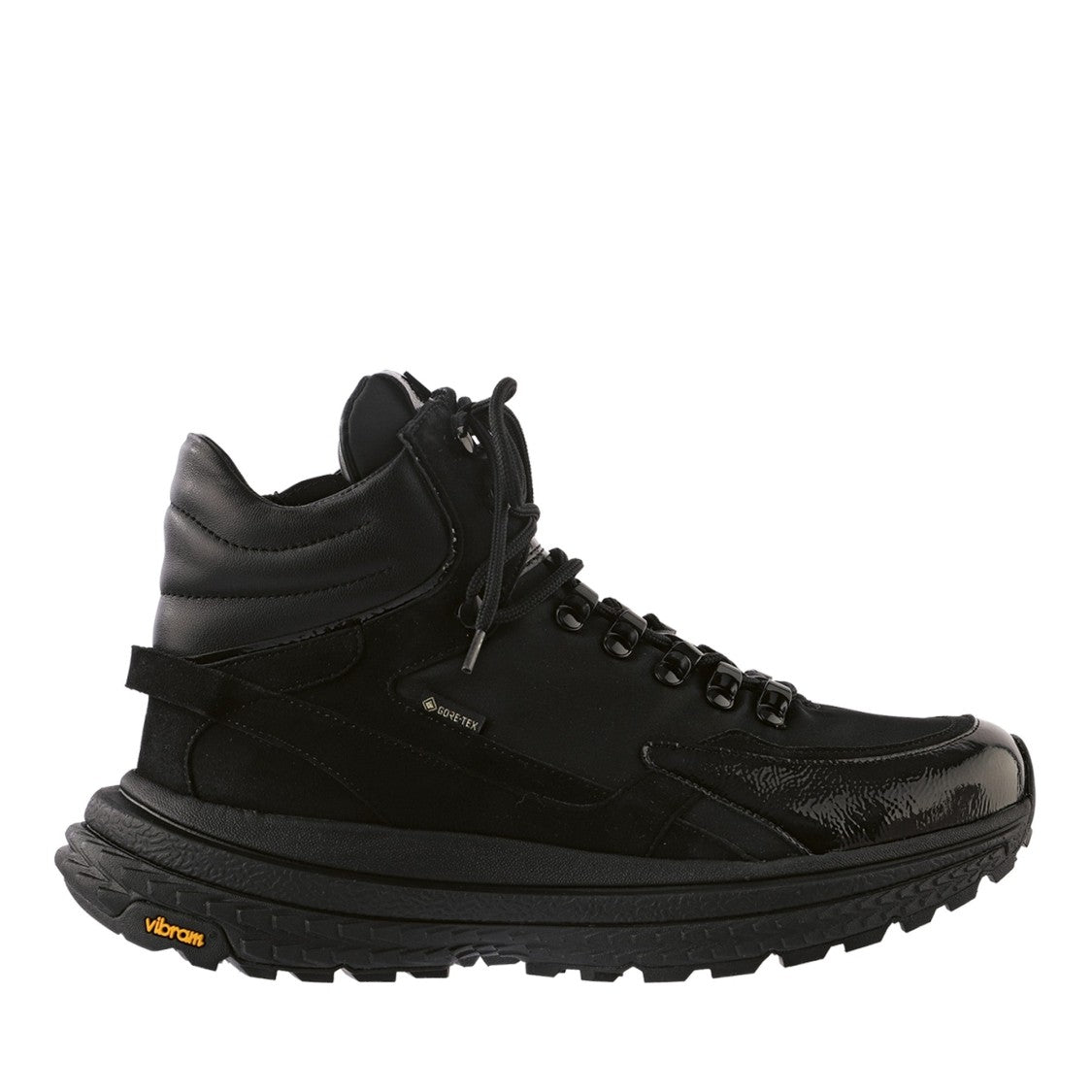 Högl Black Zac Recycled-Textile Wedge Boots