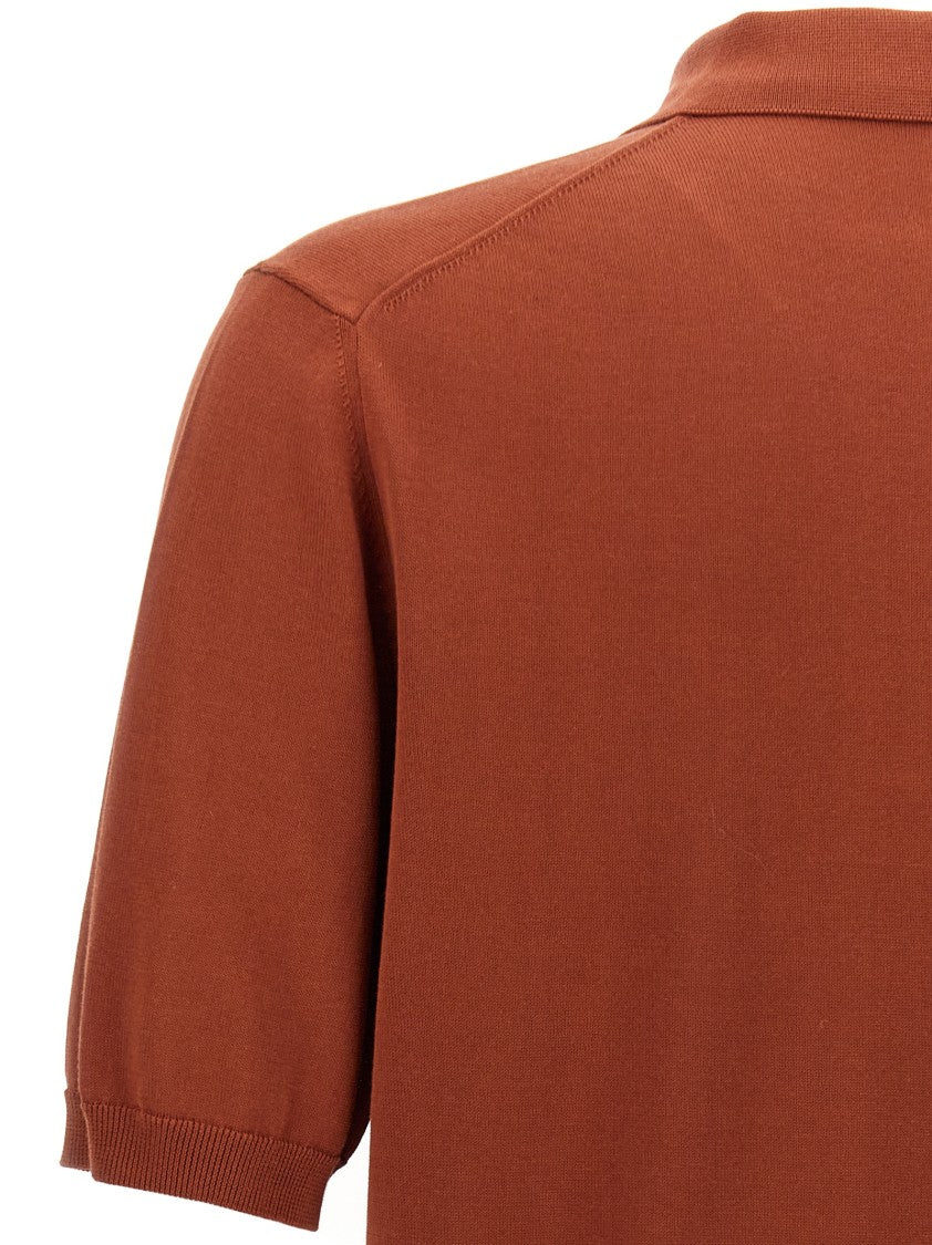 Zanone Cotton Polo Shirt