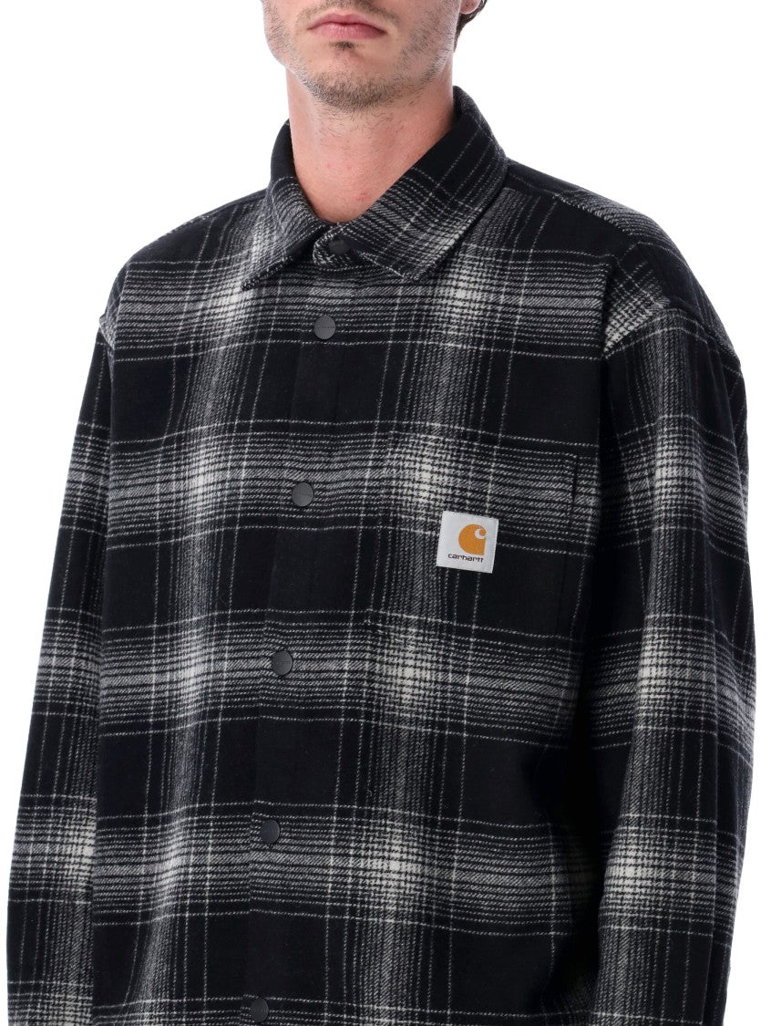 Carhartt Wip Brennan Checked Wool Shirt Jacket