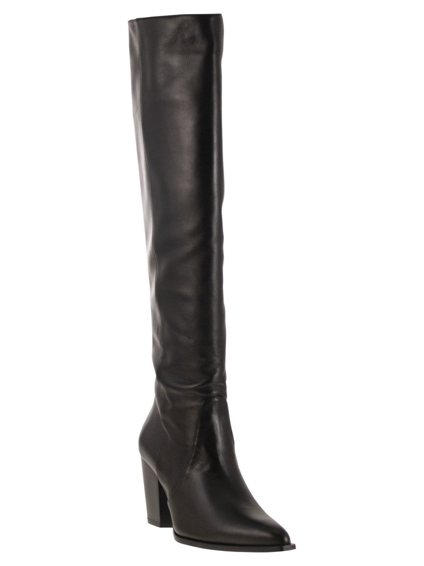 Stuart Weitzman Jolene - Leather Boot
