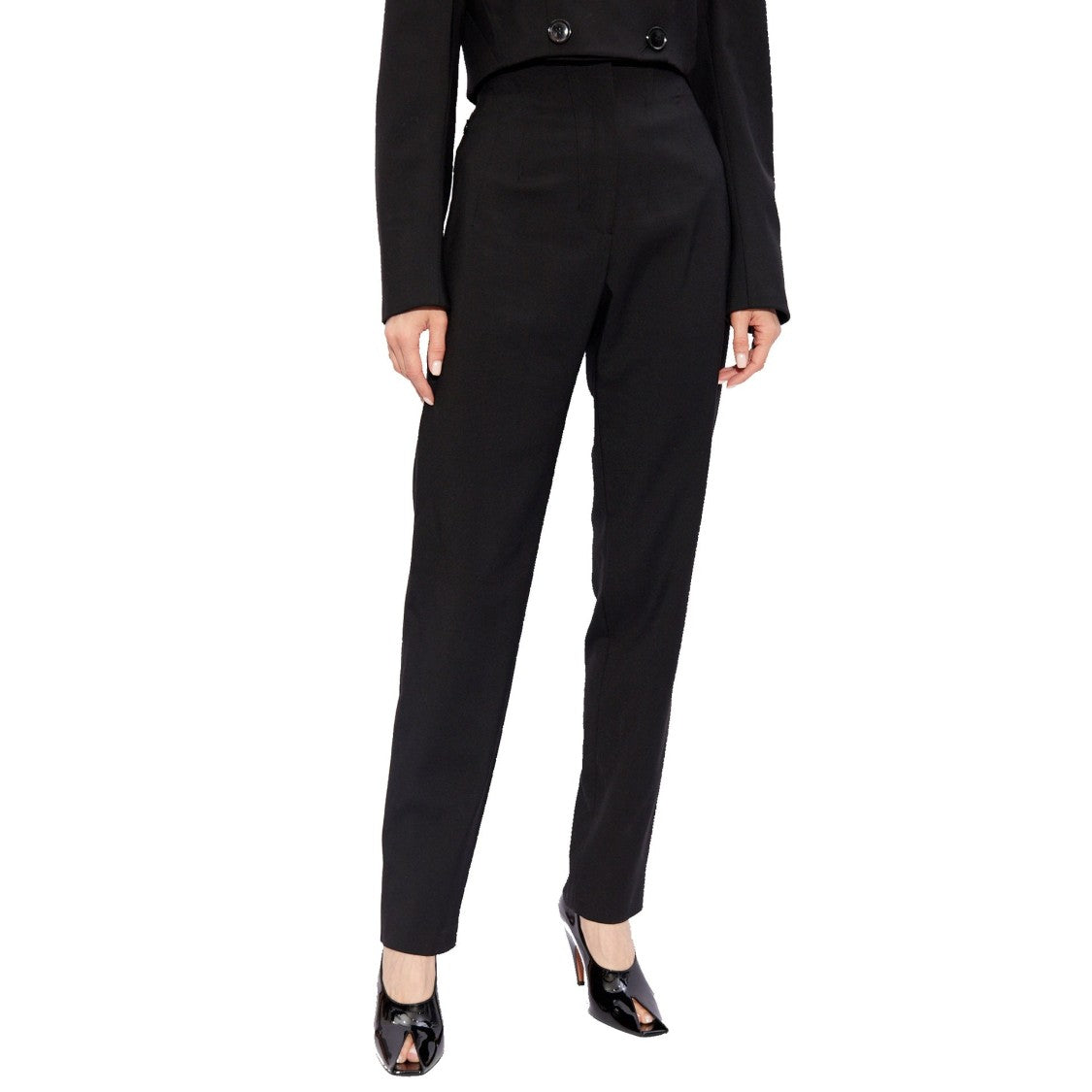 Alaïa Black Wool Trousers
