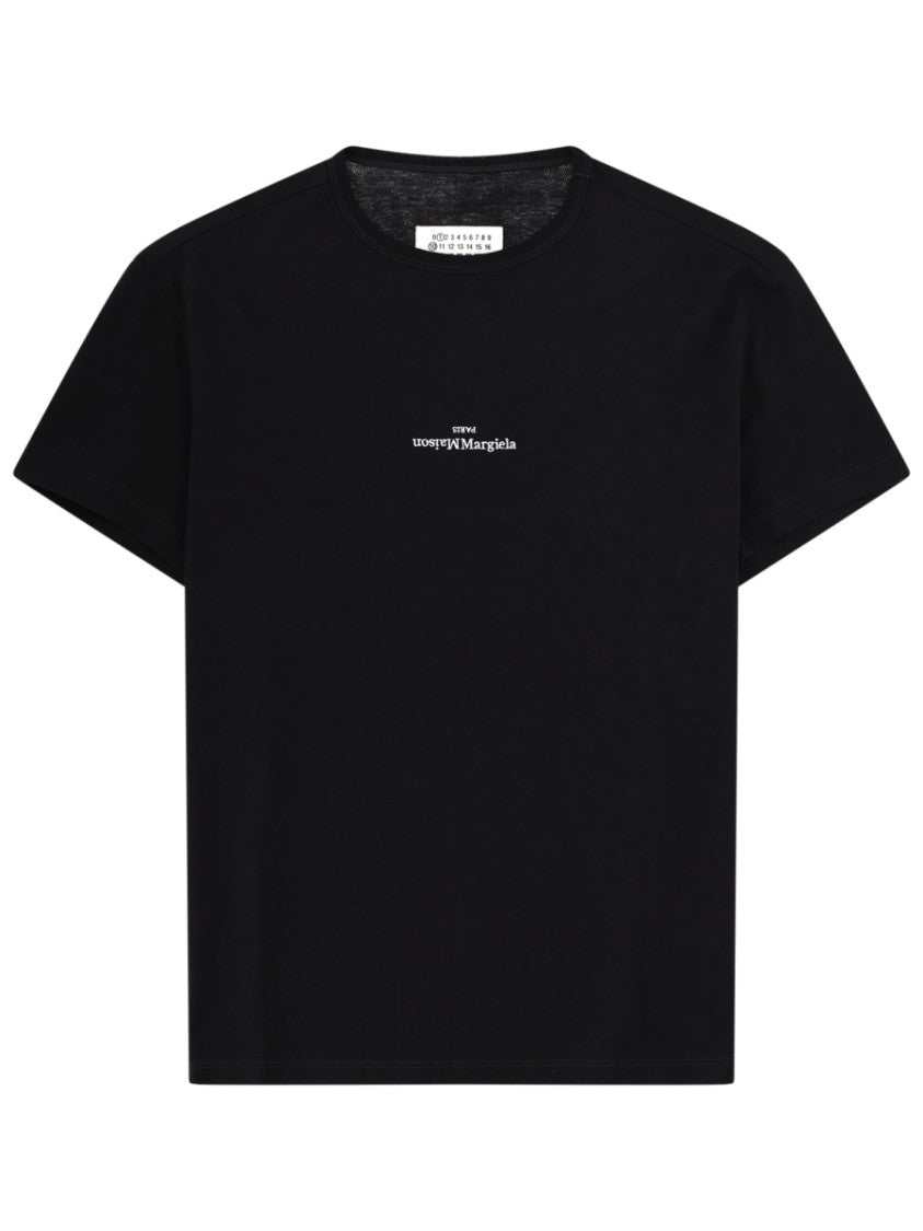 Maison Margiela Neutrals Boxy Crewneck Cotton T-Shirt