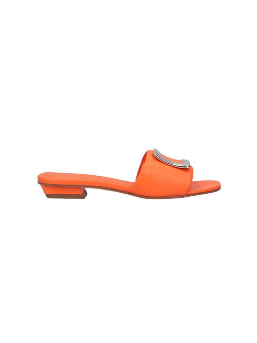 Roger Vivier Roger Vivier Buckle Sandals – Orange