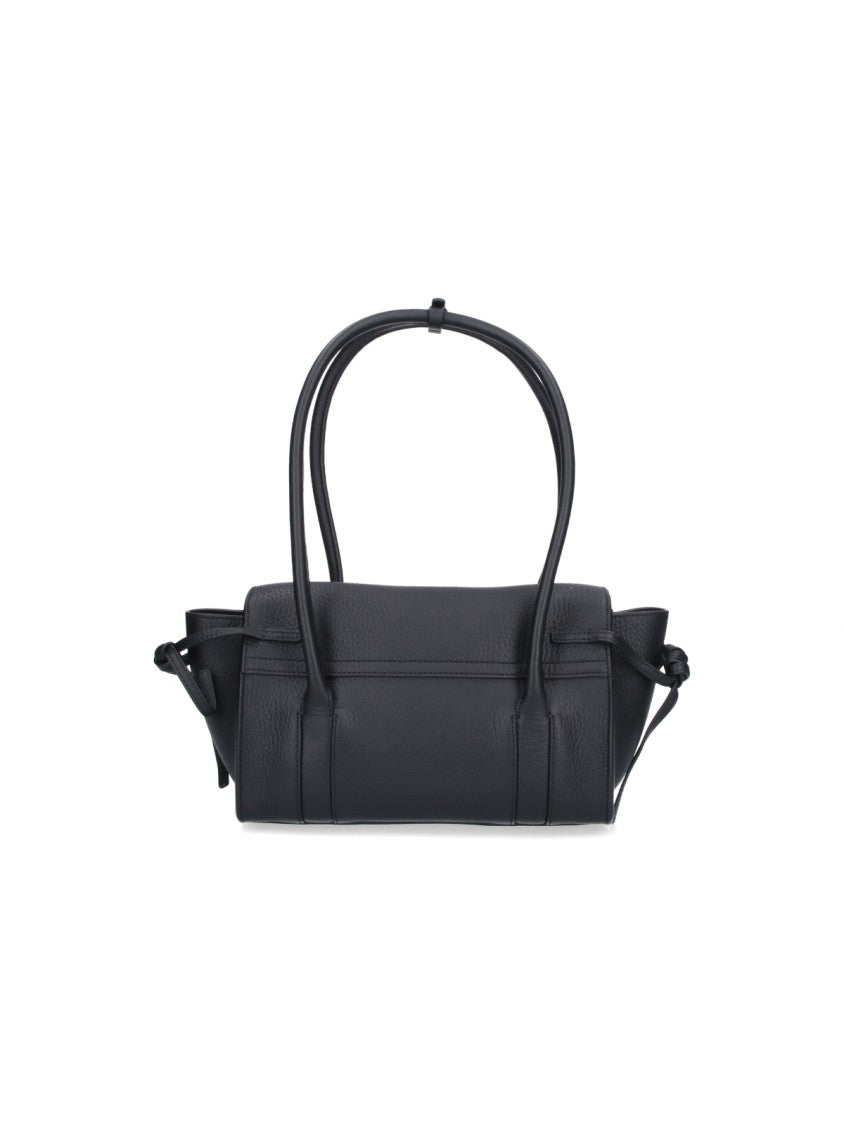 Mulberry Black Soft Bayswater Calf Leather Shoulder Bag