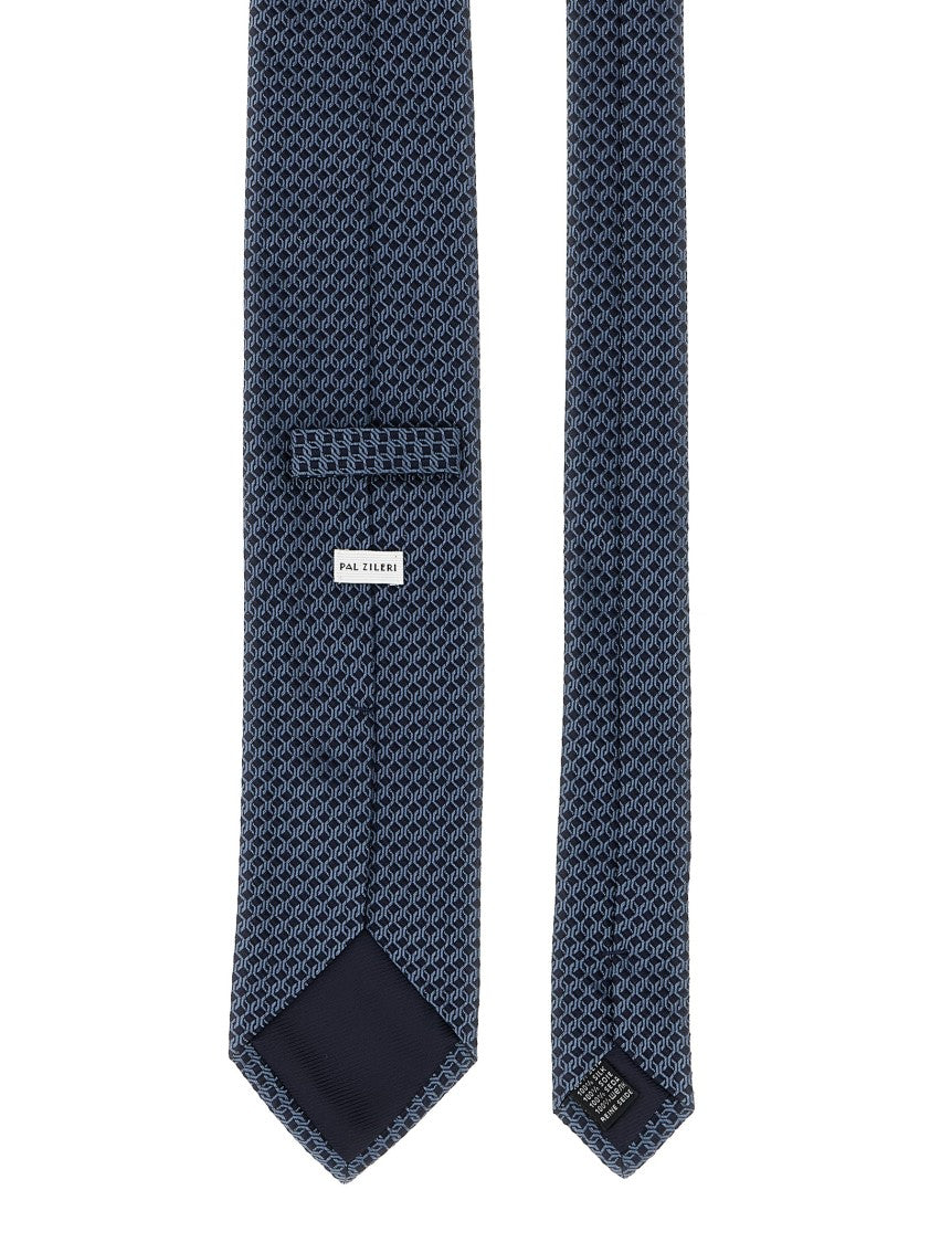 Pal Zileri Patterned Silk Tie