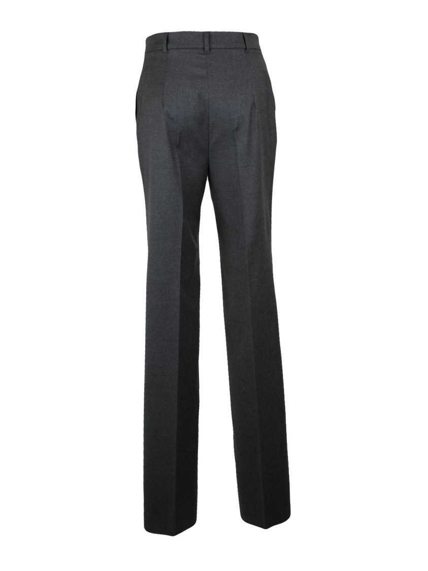 Max Mara Tailored Straight-Leg Trousers In Premium Virgin Wool Blend
