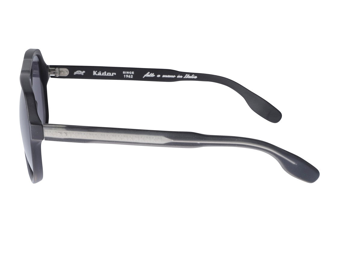 Kador Big Pilot Gradient Double Bridge Aviator Sunglasses