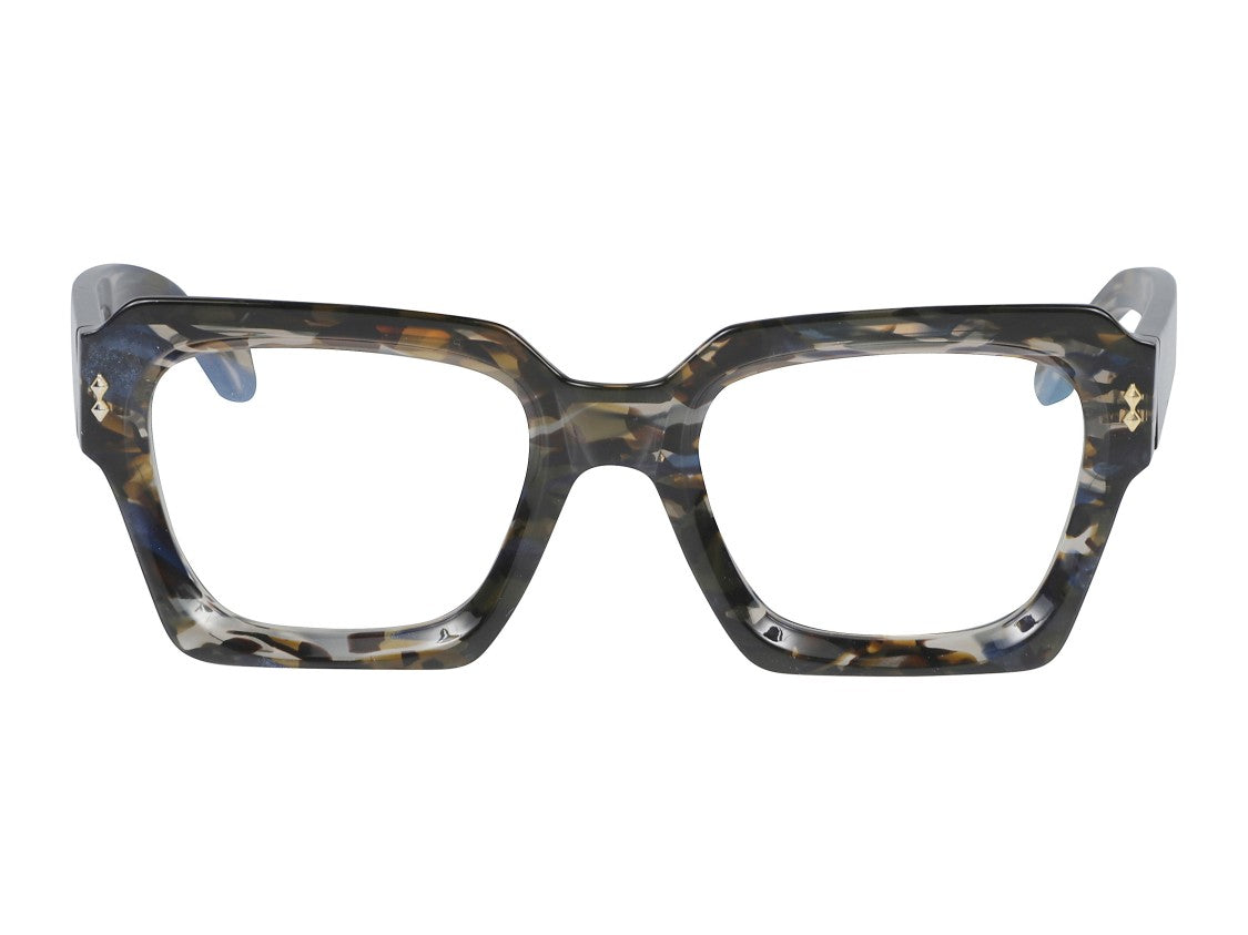Kador Tortoiseshell Kallima Glamour Bold Oversized Square Eyeglasses