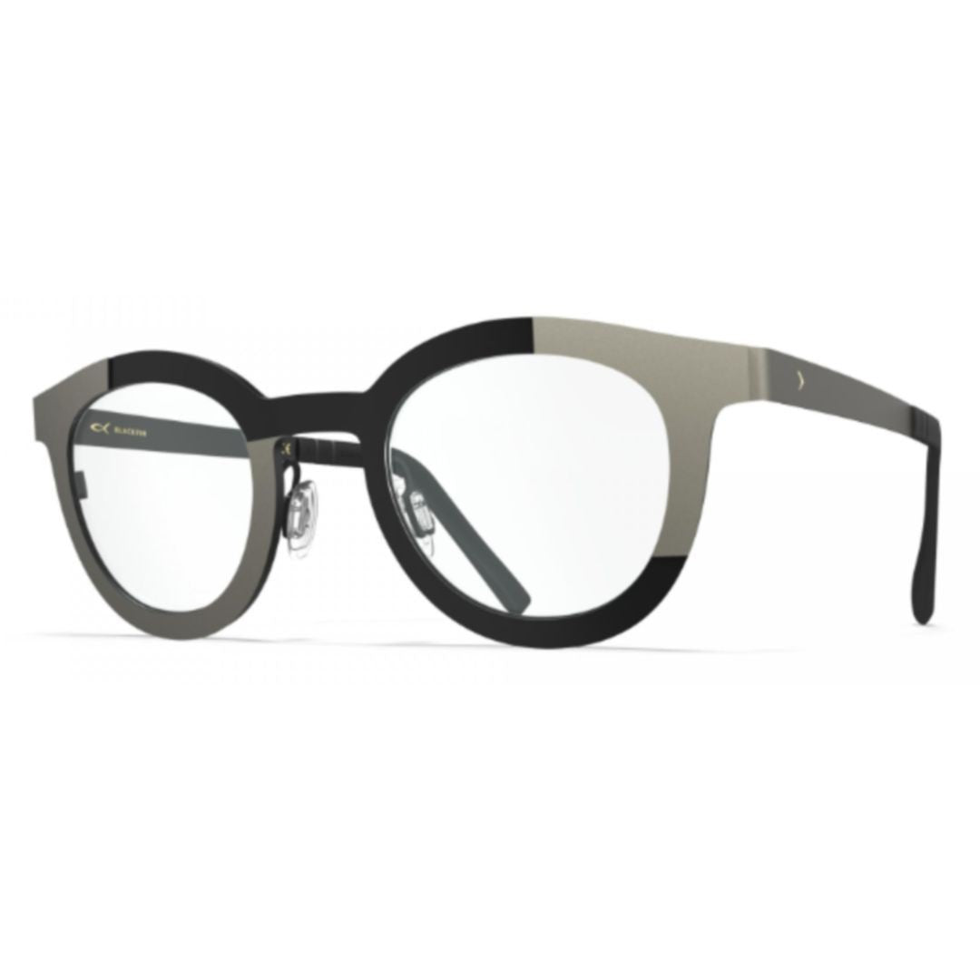 Blackfin Bf1055 Palau Modern Round Frame Eyeglasses With Two-Tone Design