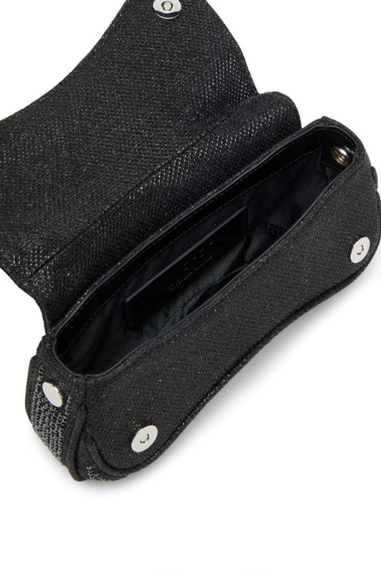 Diesel Black Leather Shoulder Bag