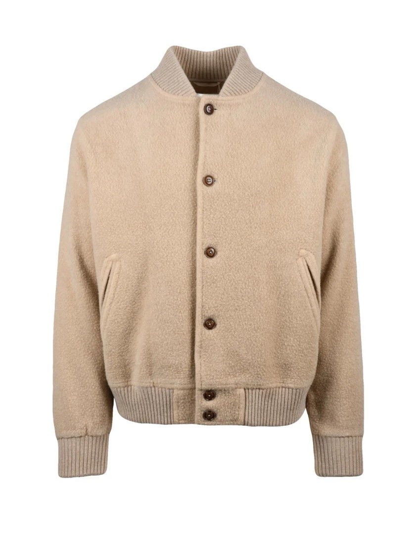 Circolo 1901 Beige Virgin Wool-Blend Jacket