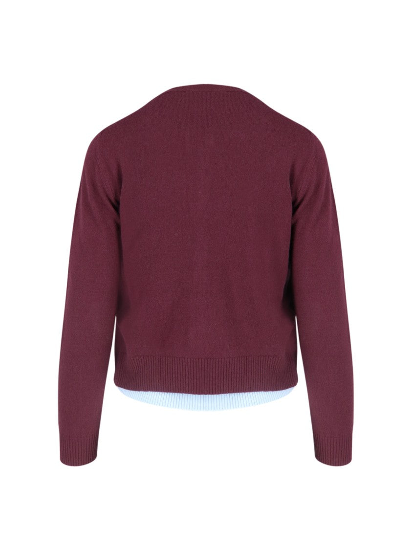 Canessa "Cashmere Twinset" Brown Cardigan