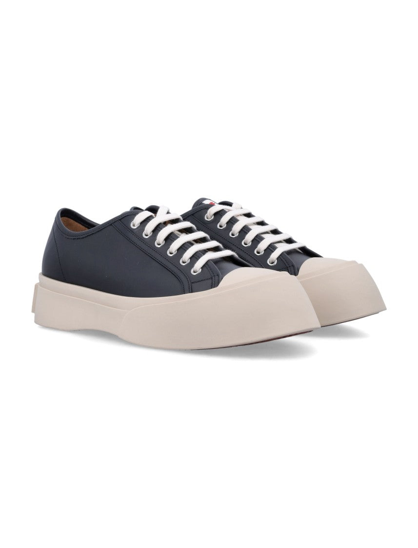 Marni Black Calf Leather Pablo Sneaker