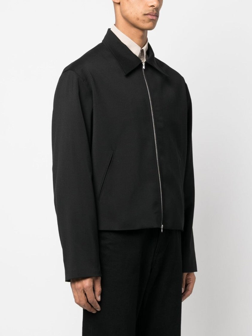 Our Legacy Mini Black Virgin Wool Blouson Jacket