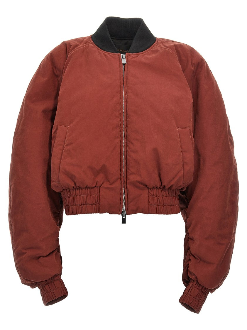 The Andamane Sierra' Cropped Bomber Jacket