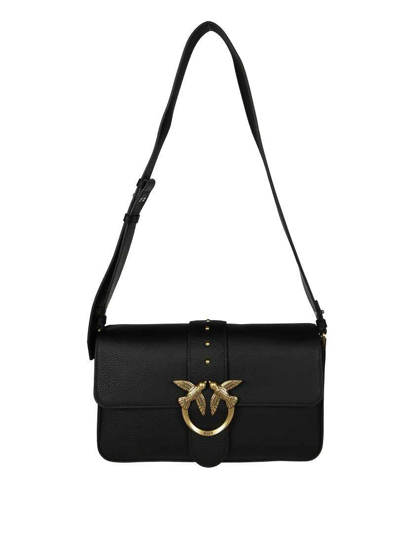 Pinko Love One Classic Slouchy Shoulder Bag