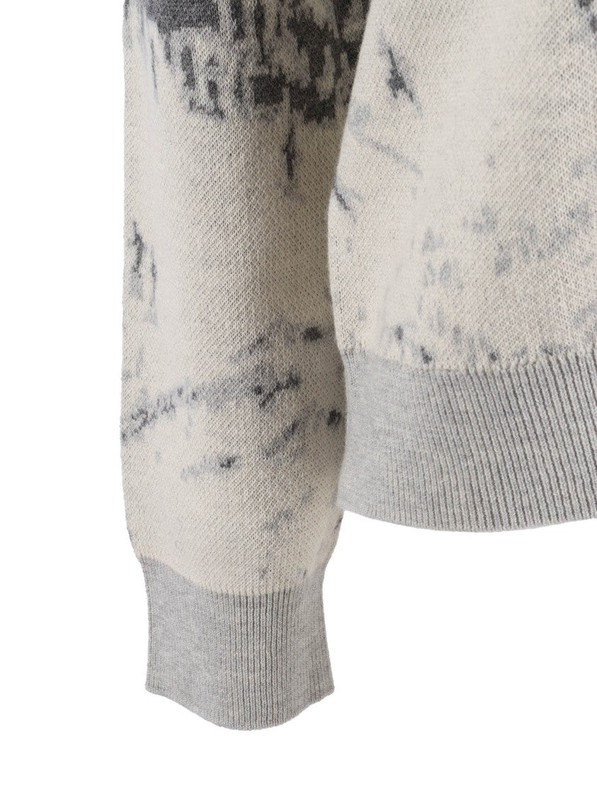 Ballantyne Fine Knit V-Neck Cardigan With Button-Down Front