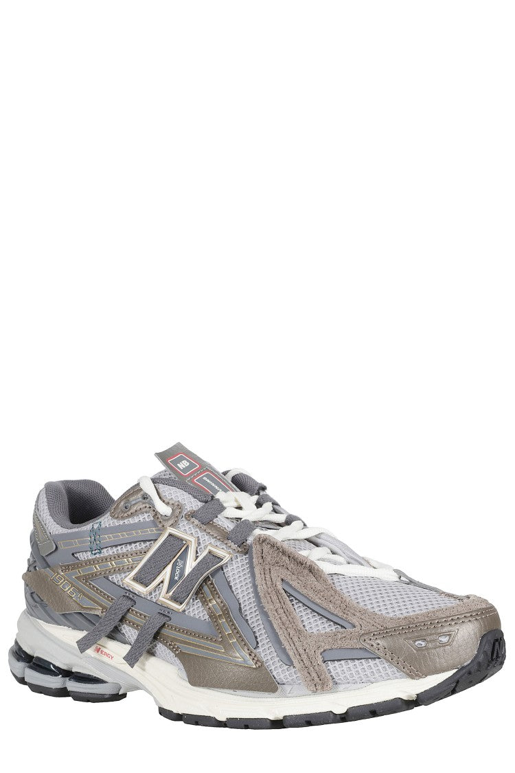 New Balance Gray Brown Lifestyle U19066 Mesh Leather Polyester Sneakers