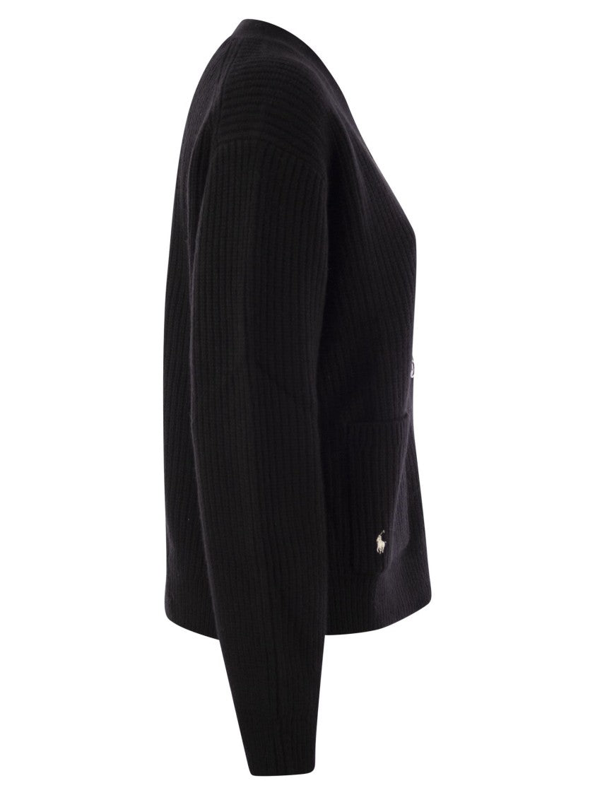 Polo Ralph Lauren Wool And Cashmere V-Neck Cardigan