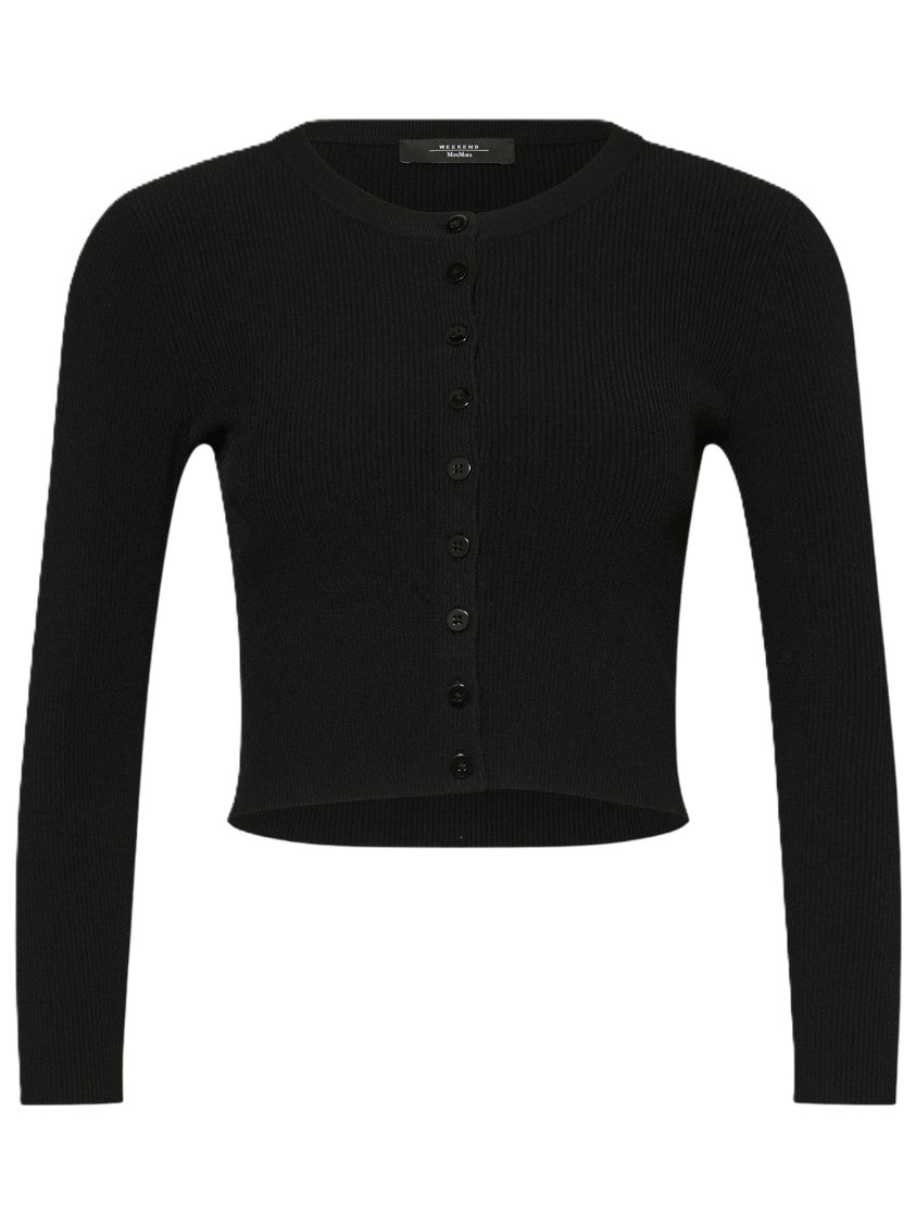 Max Mara Knee-Length Cardigan With Button Closure