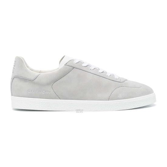 Givenchy Calf Leather Low-Top Sneakers With Subtle Stitching