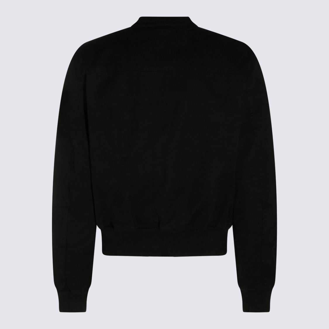 Drkshdw By Rick Owens Minimalist Black Jacket With Zipper Details
