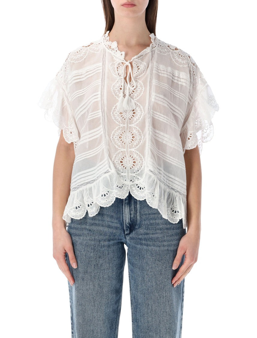 Isabel Marant Étoile Payton Lace Top
