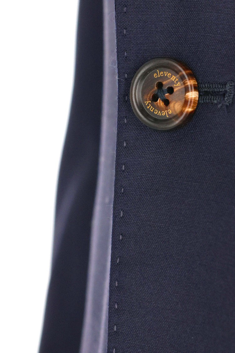 Eleventy Single-Breasted Wool Dress