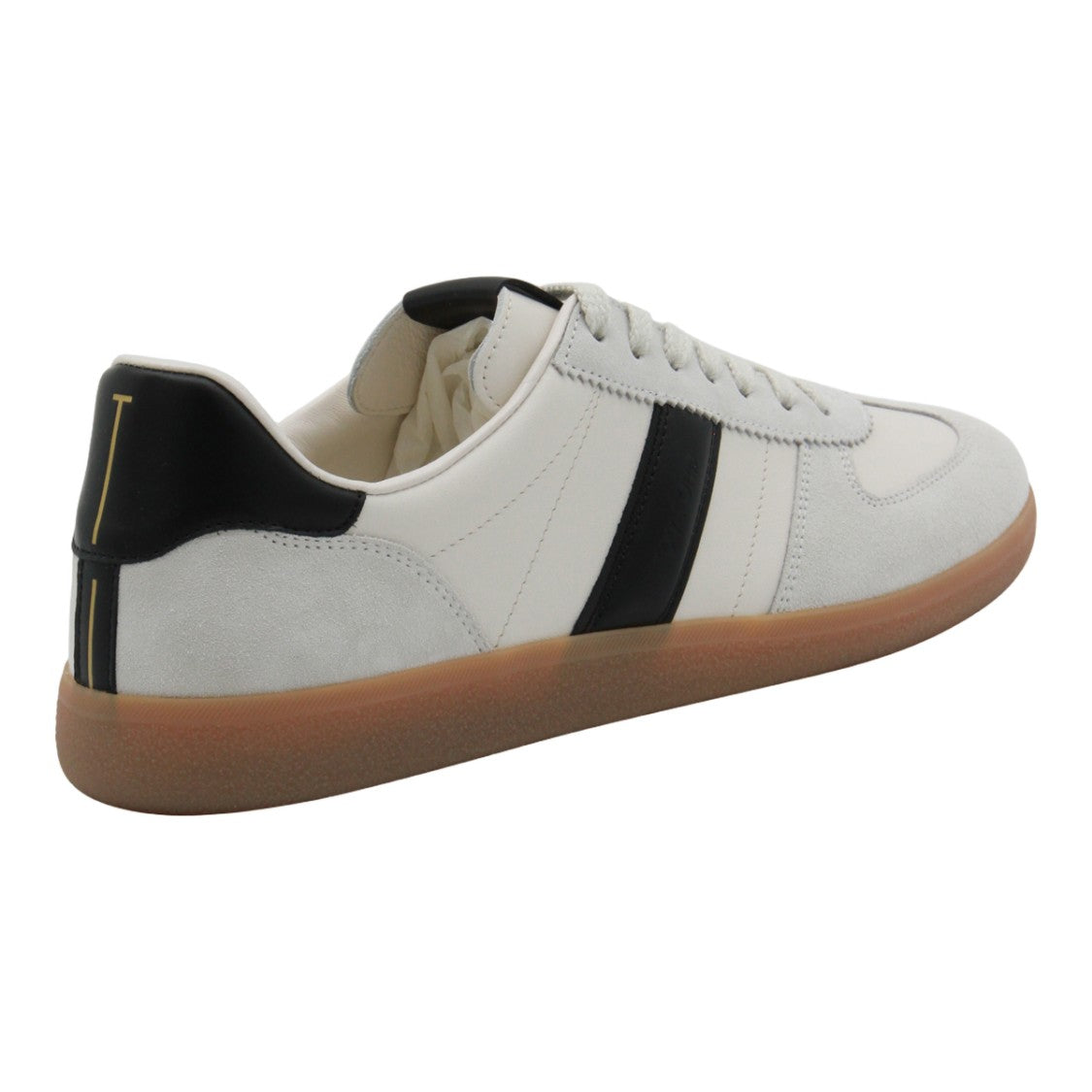 Tom Ford White Sneakers With Contrasting Black Accents